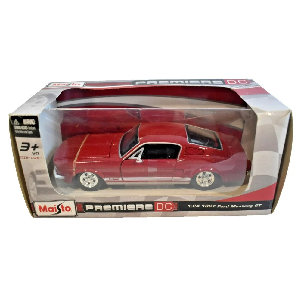 Maisto 1:24 Scale 1967 Ford Mustang GT Diecast Premiere DC NIB